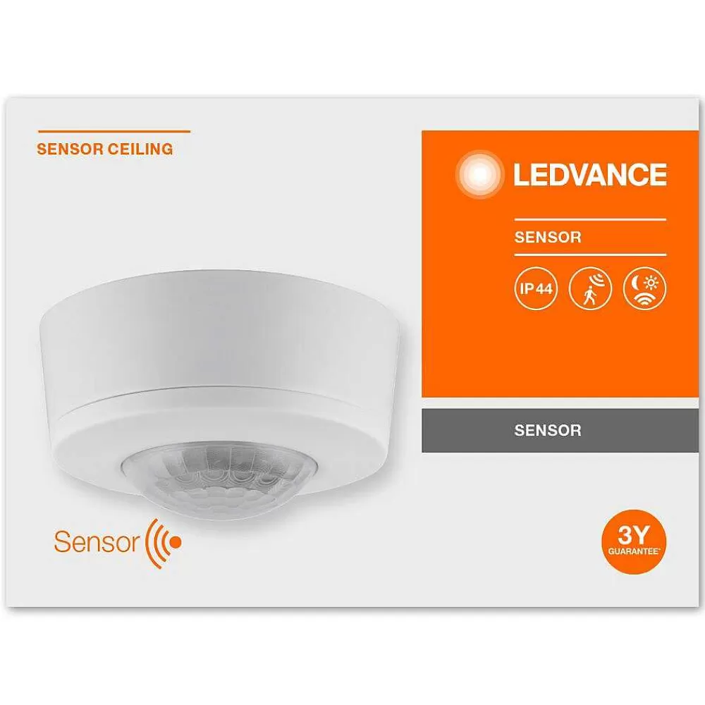 Luminaires Ledvance Detecteur De Mouvement Ledvance Sensor Blanc, Detecteur De Mouvement