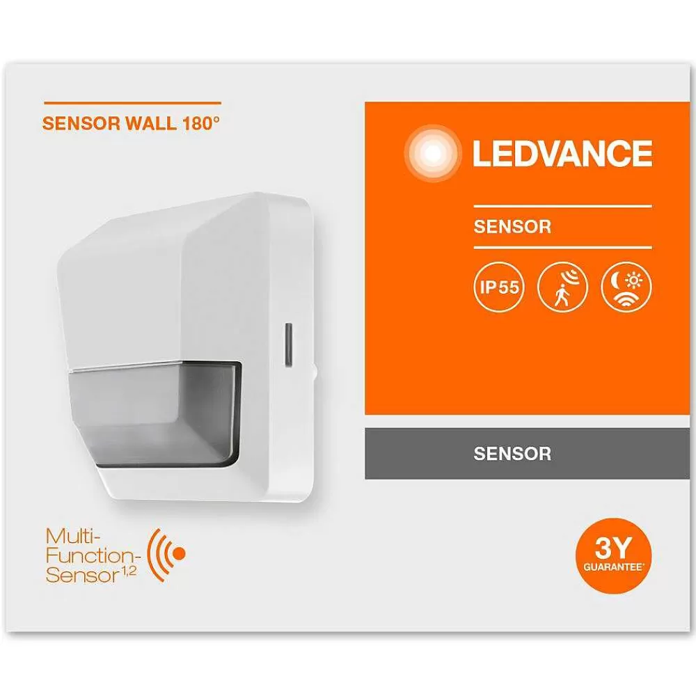 Luminaires Ledvance Detecteur De Mouvement Ledvance Sensor Blanc, Detecteur De Mouvement