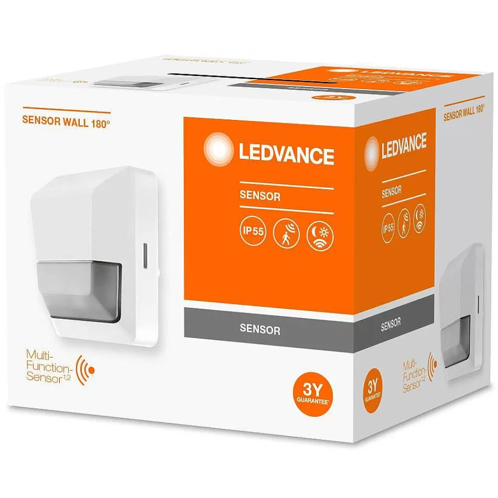 Luminaires Ledvance Detecteur De Mouvement Ledvance Sensor Blanc, Detecteur De Mouvement