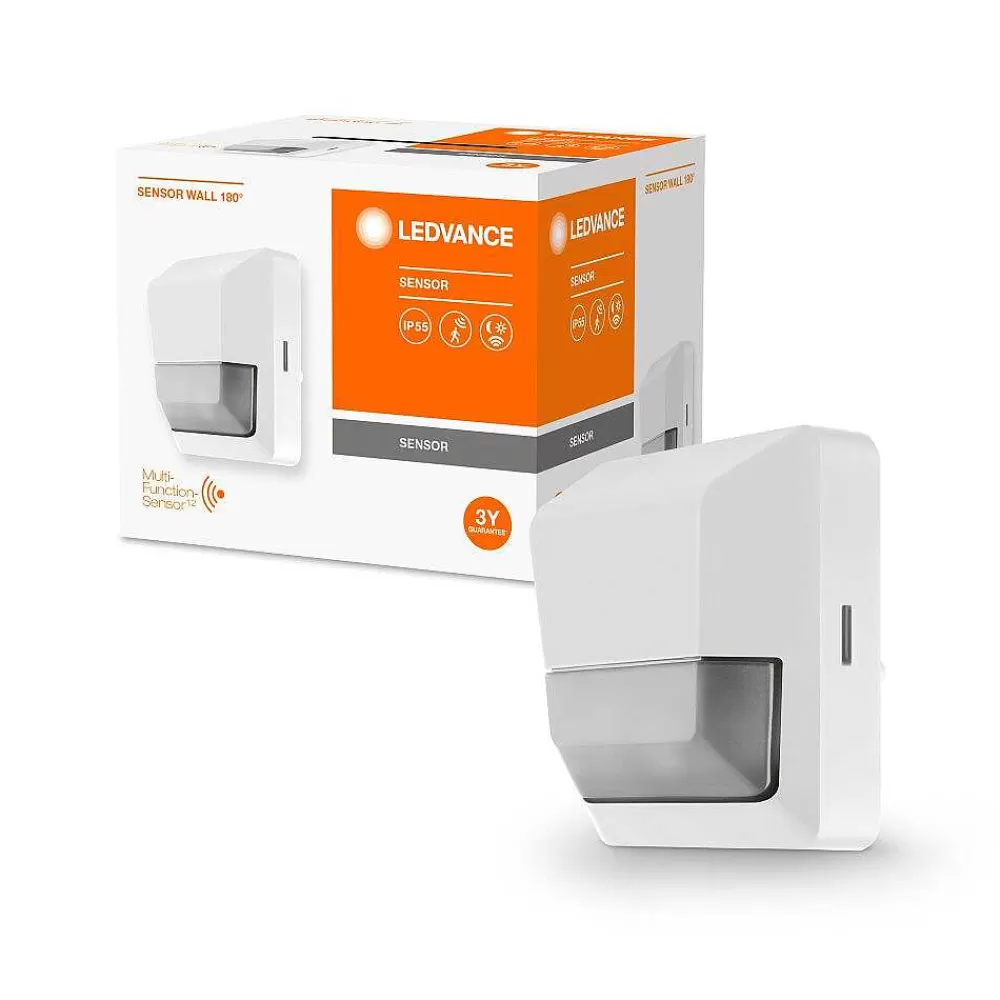 Luminaires Ledvance Detecteur De Mouvement Ledvance Sensor Blanc, Detecteur De Mouvement