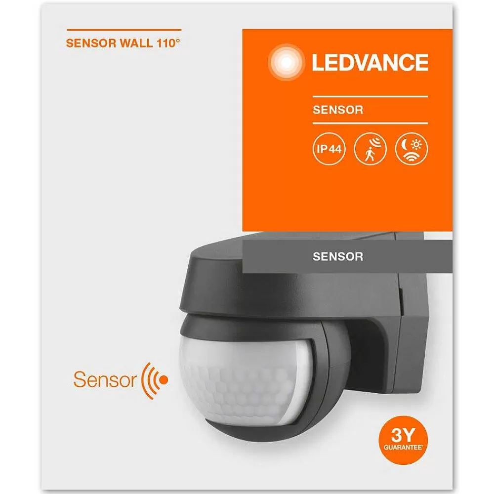 Luminaires Ledvance Detecteur De Mouvement Ledvance Sensor Gris, Detecteur De Mouvement