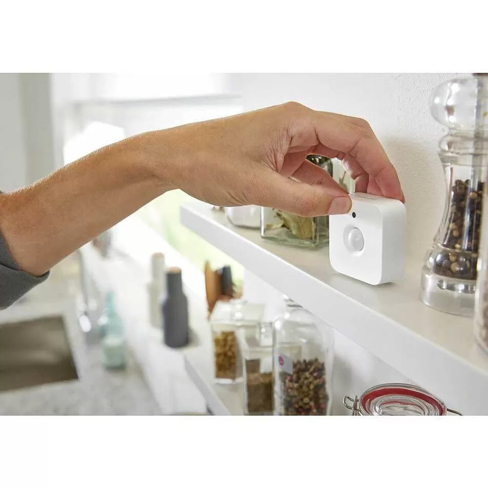 Luminaires Philips Detecteur De Mouvement Philips Hue White & Colour Ambiance Ensis Blanc, Detecteur De Mouvement