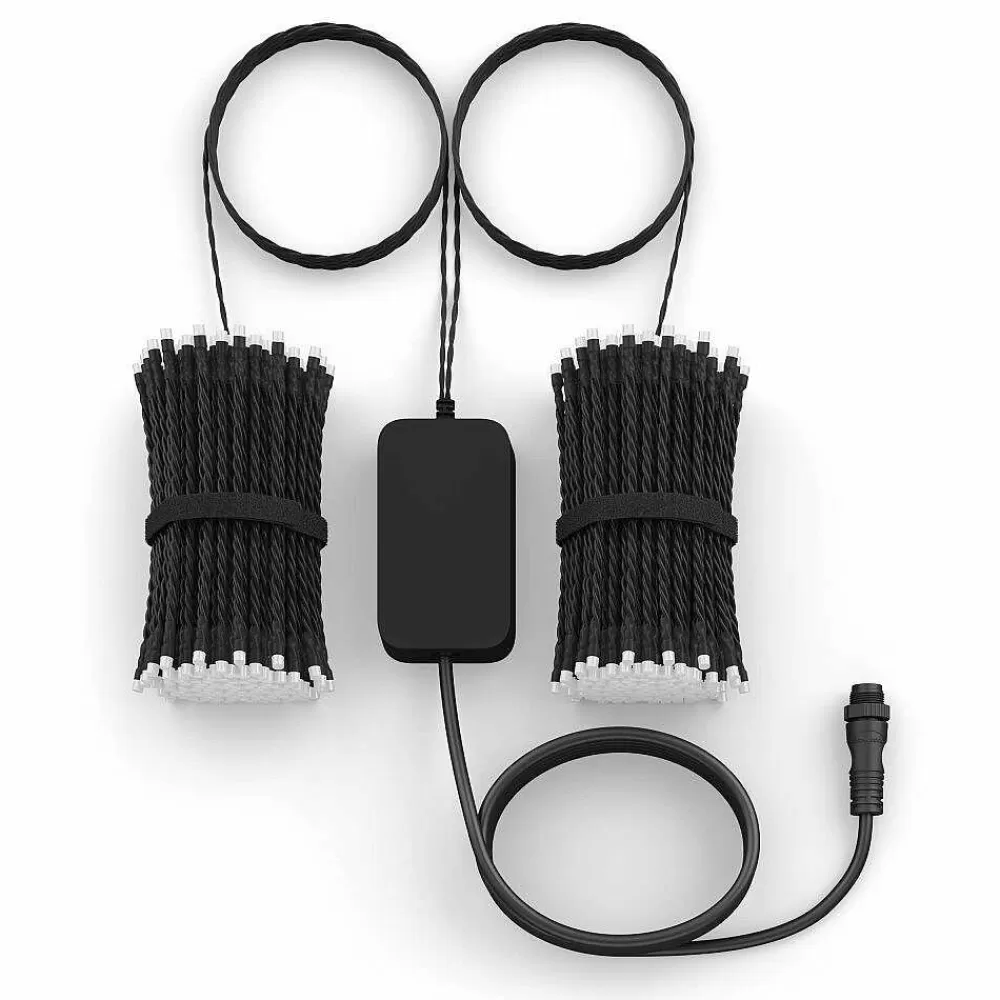 Luminaires Philips Guirlande Philips Hue Festavia Led Noir, 500 Lumieres, Changeur De Couleurs