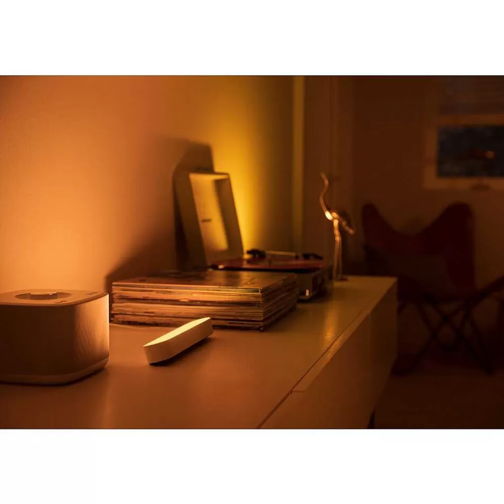 Luminaires Philips Kit De Base Double Philips Hue Ambiance White & Color Play Lightbar Led Noir, Blanc, 2 Lumieres, Changeur De Couleurs