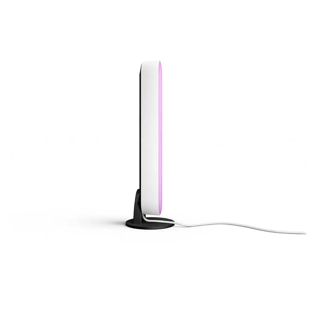 Luminaires Philips Kit De Base Double Philips Hue Ambiance White & Color Play Lightbar Led Noir, Blanc, 2 Lumieres, Changeur De Couleurs
