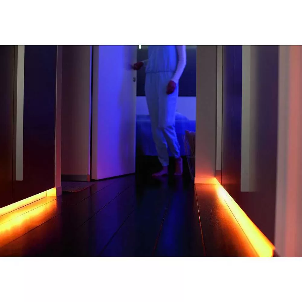 Luminaires Philips Kit D'Extension Philips Hue Ambiance White & Color Lightstrip Plus Led, 1 Lumiere, Changeur De Couleurs