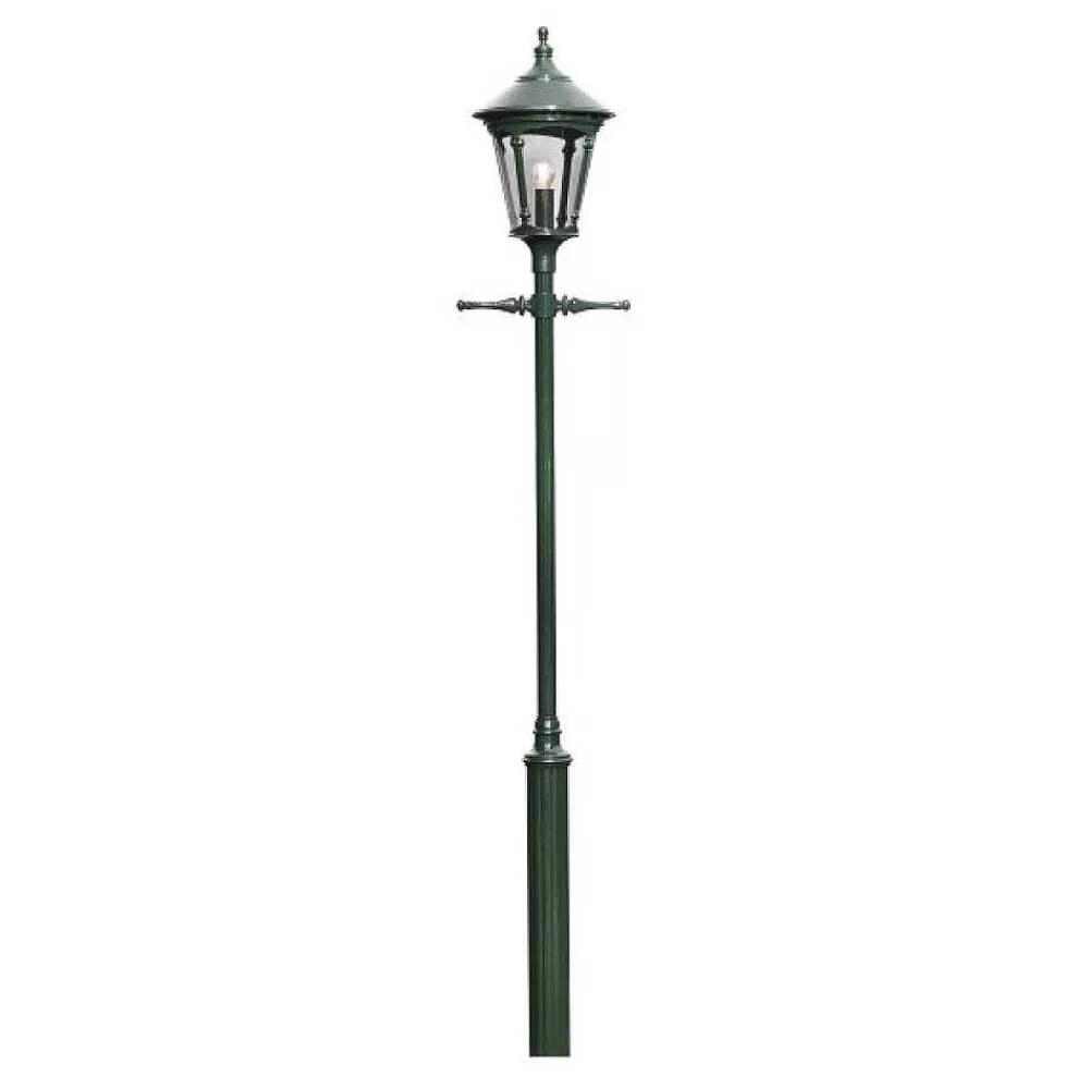 Luminaires Konstsmide Lampadaire Exterieur Konstsmide Virgo Vert, 1 Lumiere