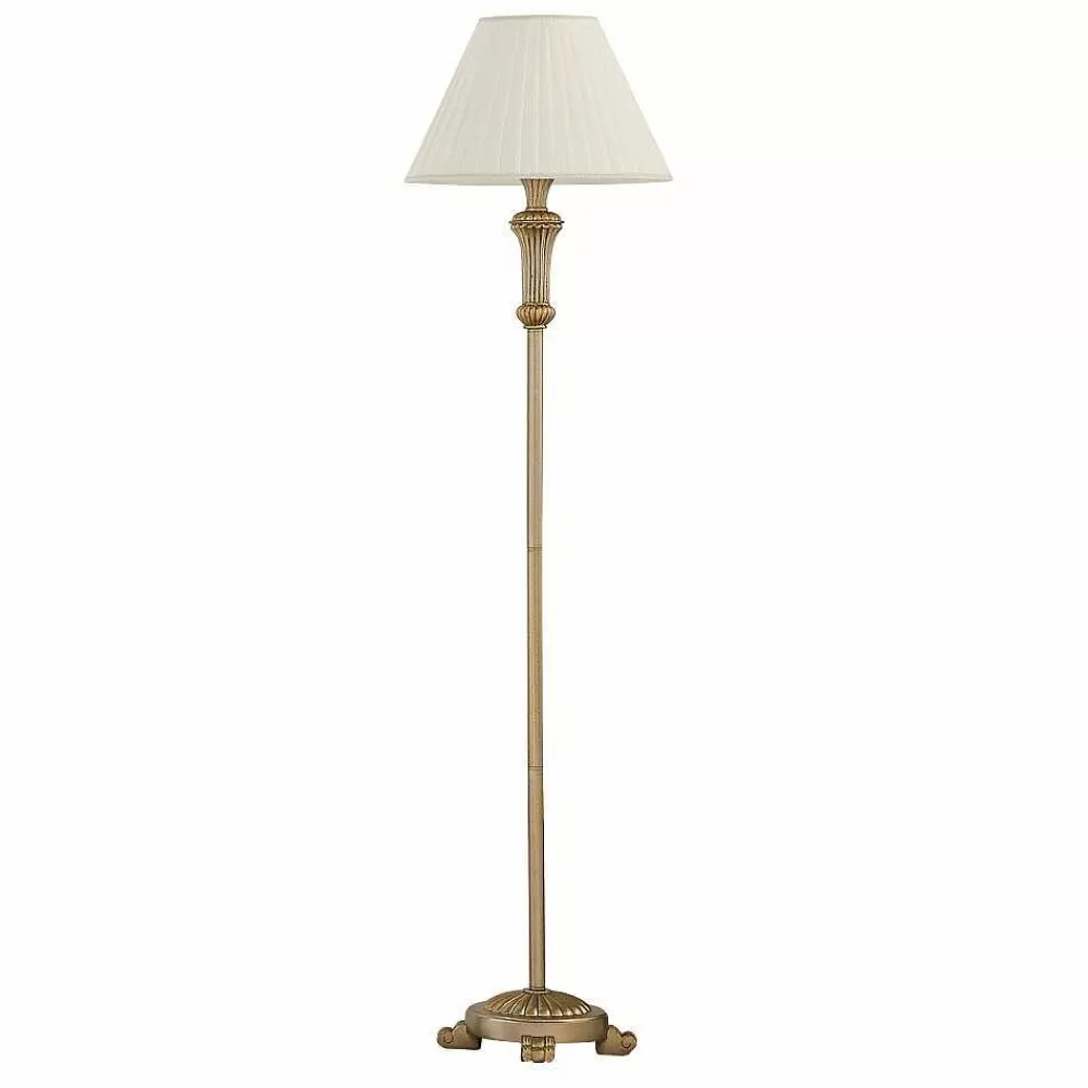 Luminaires Ideallux Lampadaire Ideal Lux Dora Or, 1 Lumiere