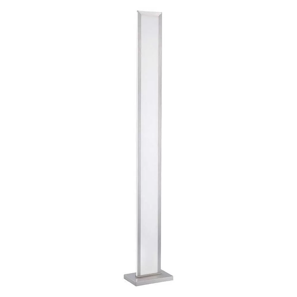 Paul Neuhaus Q-Serie Lampadaire Paul Neuhaus Q-Rosa Led Acier Inoxydable, 1 Lumiere, Telecommandes