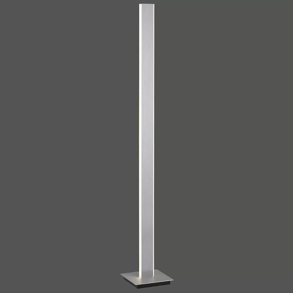 Paul Neuhaus Q-Serie Lampadaire Paul-Neuhaus Q-Adriana Led Aluminium, 2 Lumieres, Telecommandes