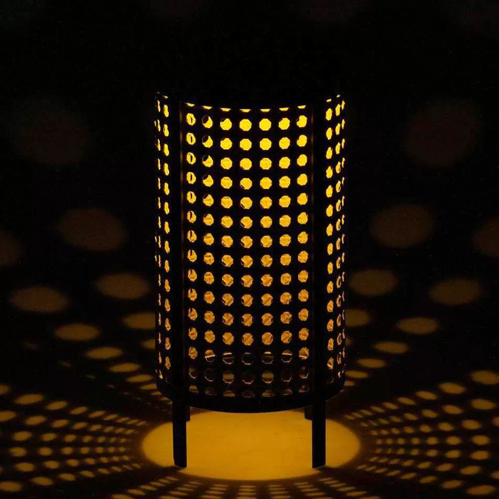 Luminaires Eglo Lampe A Poser Eglo Z_Solar Led Beige, Noir, 1 Lumiere