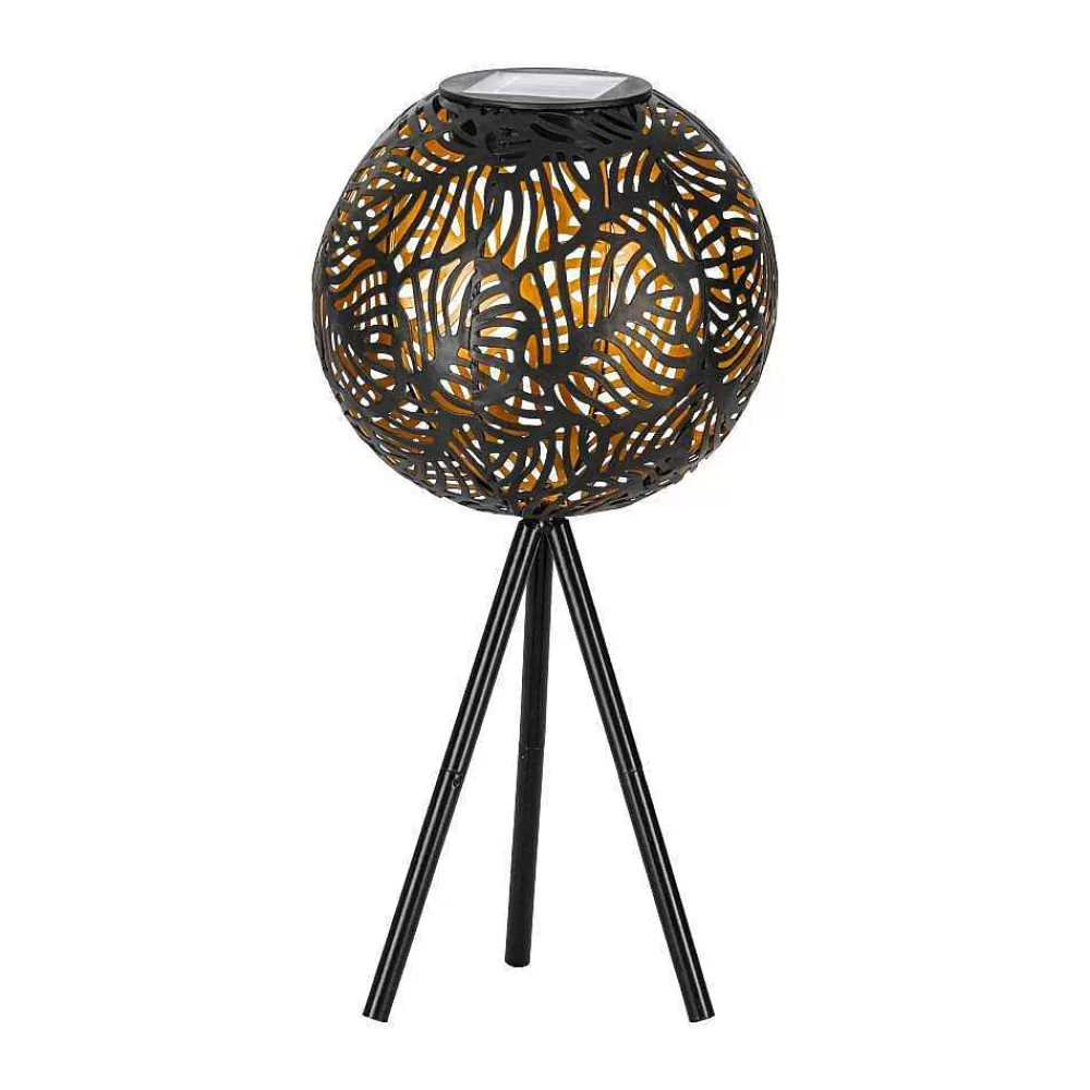 Luminaires Eglo Lampe A Poser Eglo Z_Solar Led Or, Noir, 1 Lumiere