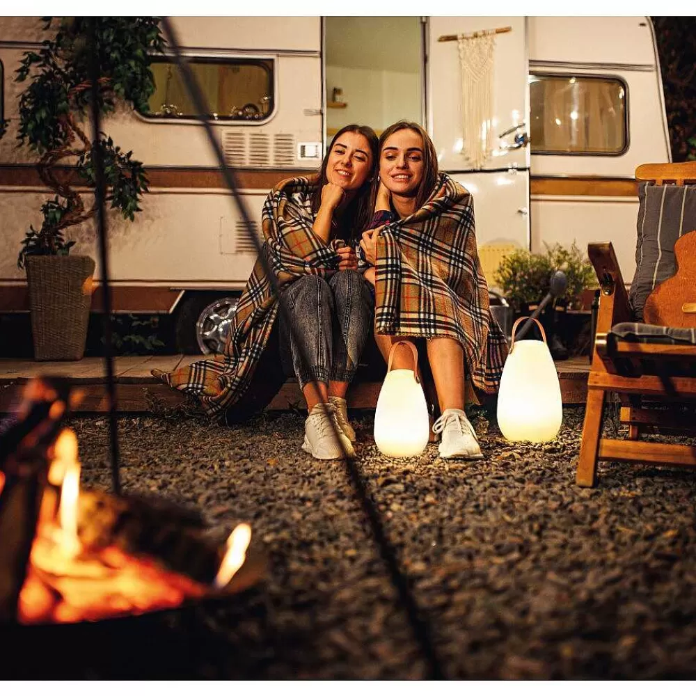 FHL easy Lampe A Poser Fhl-Easy Ruby Led Blanc, 1 Lumiere, Telecommandes, Changeur De Couleurs