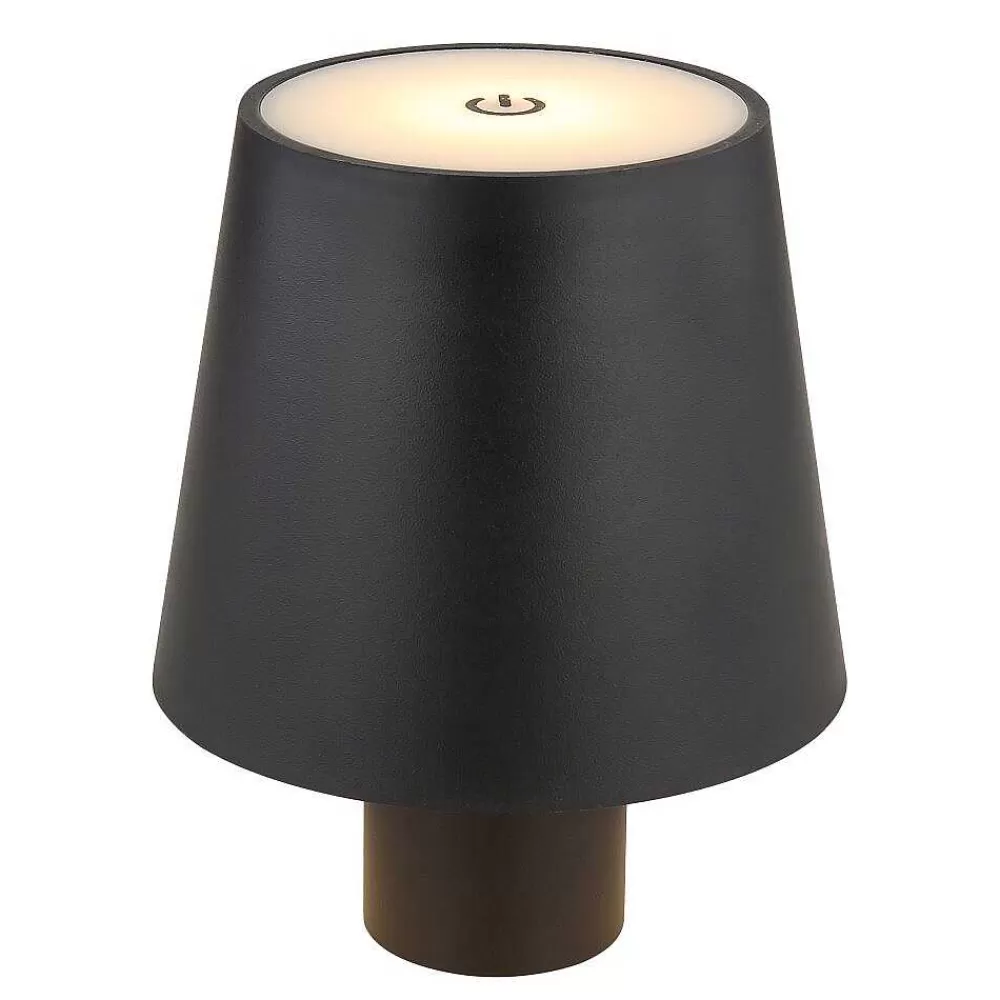 Luminaires Globo Lighting Lampe A Poser Globo Vannie Led Noir, Blanc, 1 Lumiere