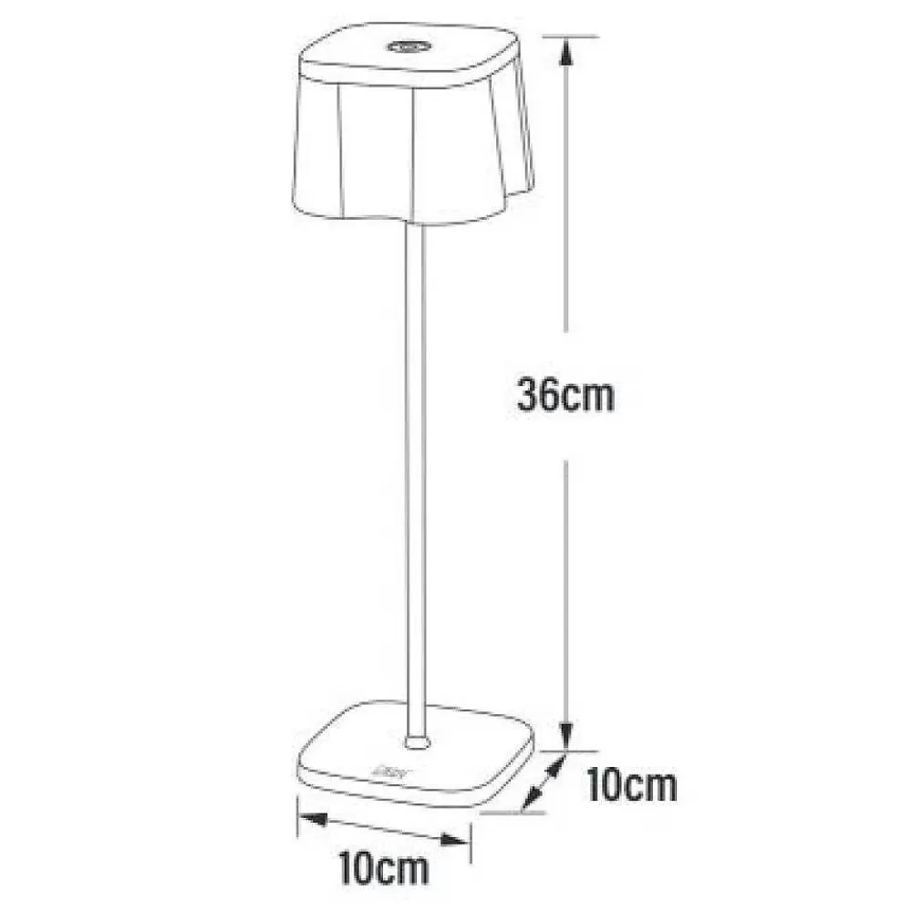 Luminaires Konstsmide Lampe A Poser Konstsmide Nice Led Noir, 5 Lumieres