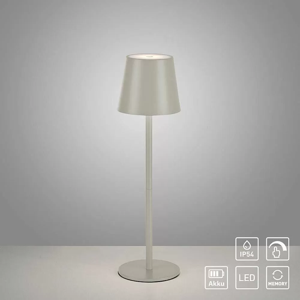 Luminaires Leuchten Direkt Lampe A Poser Leuchten Direkt Euria Led Gris, 1 Lumiere