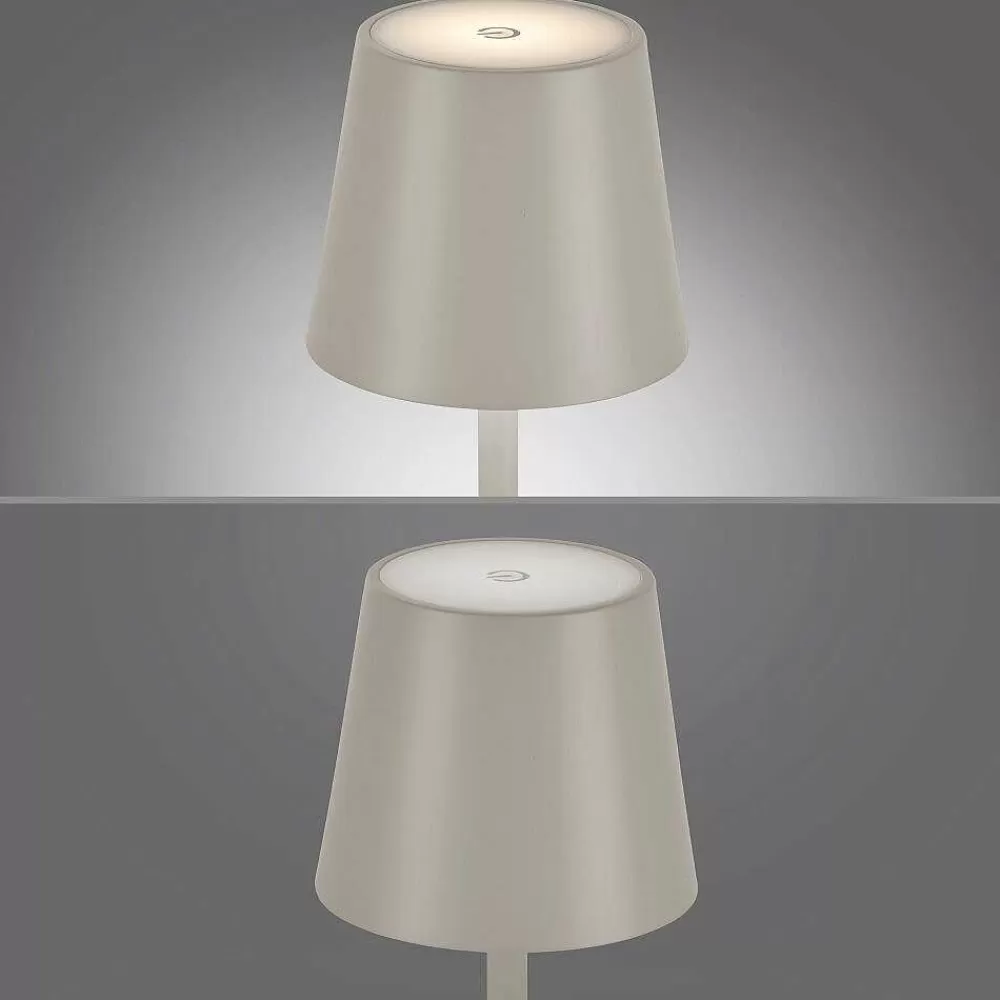 Luminaires Leuchten Direkt Lampe A Poser Leuchten Direkt Euria Led Gris, 1 Lumiere