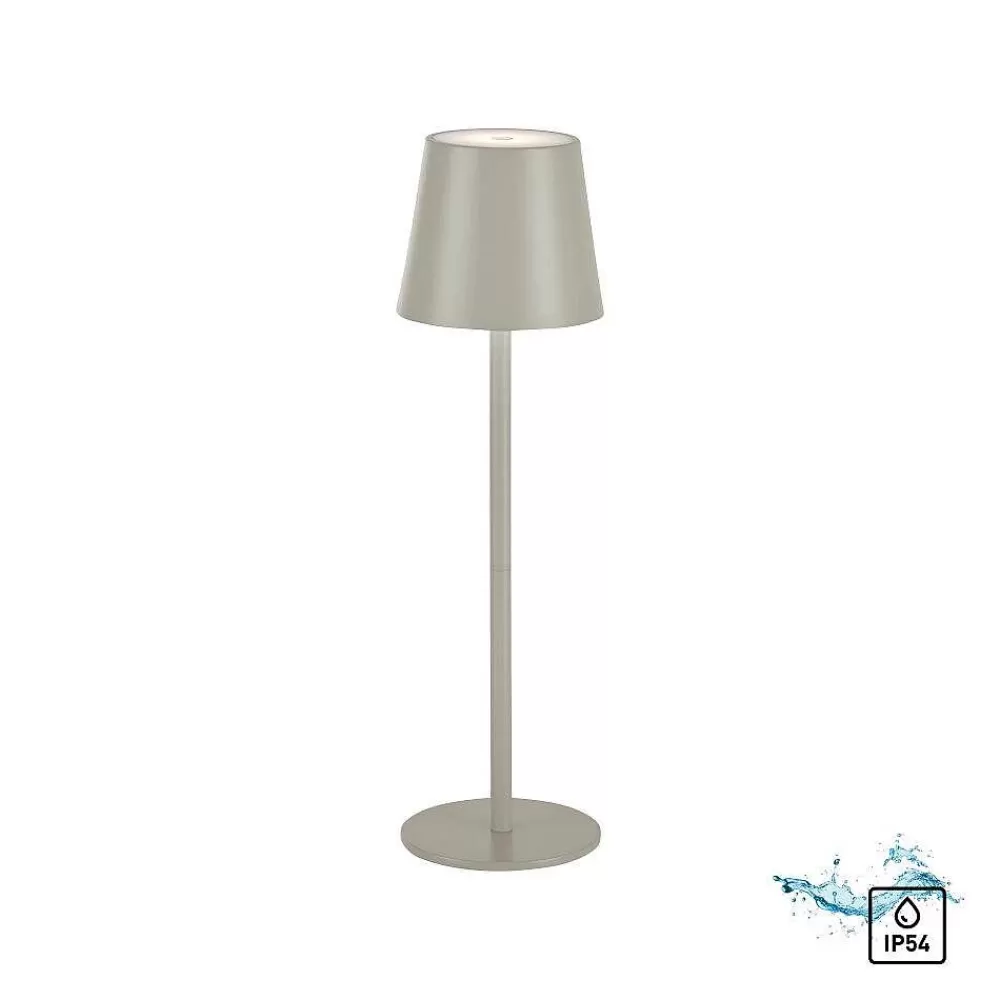Luminaires Leuchten Direkt Lampe A Poser Leuchten Direkt Euria Led Gris, 1 Lumiere