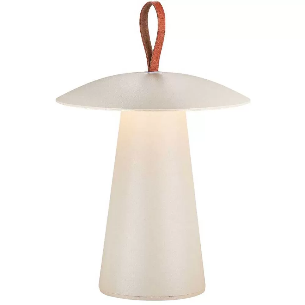 Luminaires Nordlux Lampe A Poser Nordlux Ara Led Sable, 1 Lumiere