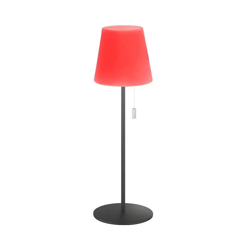 SCHÖNER WOHNEN-Kollektion Lampe A Poser Schoner Wohnen-Kollektion Talent Led Anthracite, 1 Lumiere, Telecommandes, Changeur De Couleurs