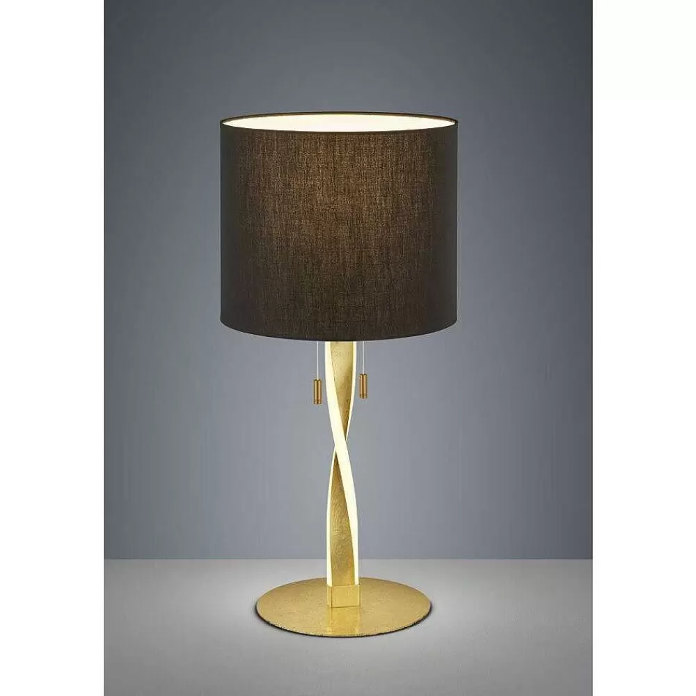 Luminaires Trio Lampe A Poser Trio Nandor Led Or, 3 Lumieres