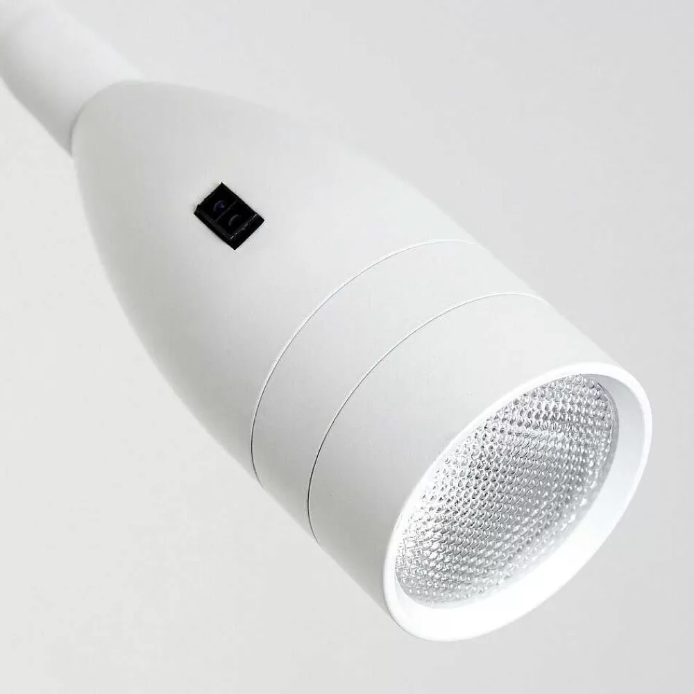 hofstein Lampe De Chevet Alsea Led Blanc, 1 Lumiere, Detecteur De Mouvement