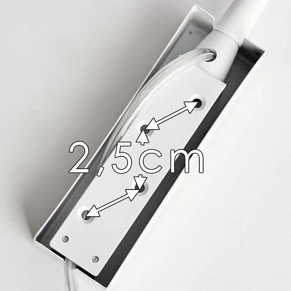 hofstein Lampe De Chevet Alsea Led Blanc, 1 Lumiere, Detecteur De Mouvement