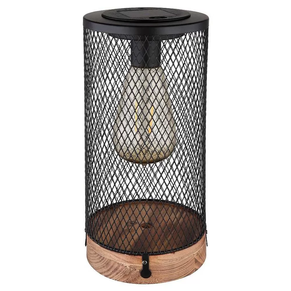 Luminaires Globo Lighting Lampe De Table Globo Solar Led Ecru, Noir, 1 Lumiere