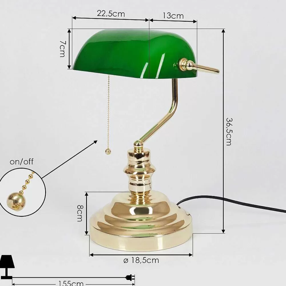 hofstein Lampe De Table Havsta Laiton, 1 Lumiere