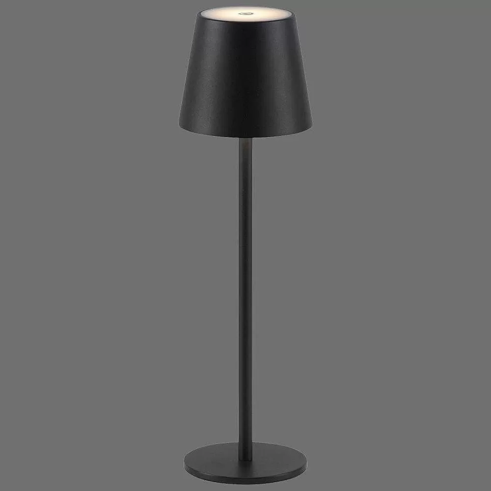 Luminaires Leuchten Direkt Lampe De Table Leuchten-Direkt Euria Led Noir, 1 Lumiere