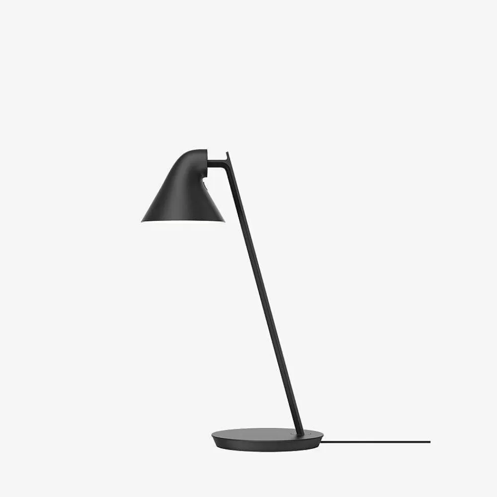 Luminaires Louis Poulsen Lampe De Table Louis Poulsen Njp Mini Led Noir, 1 Lumiere