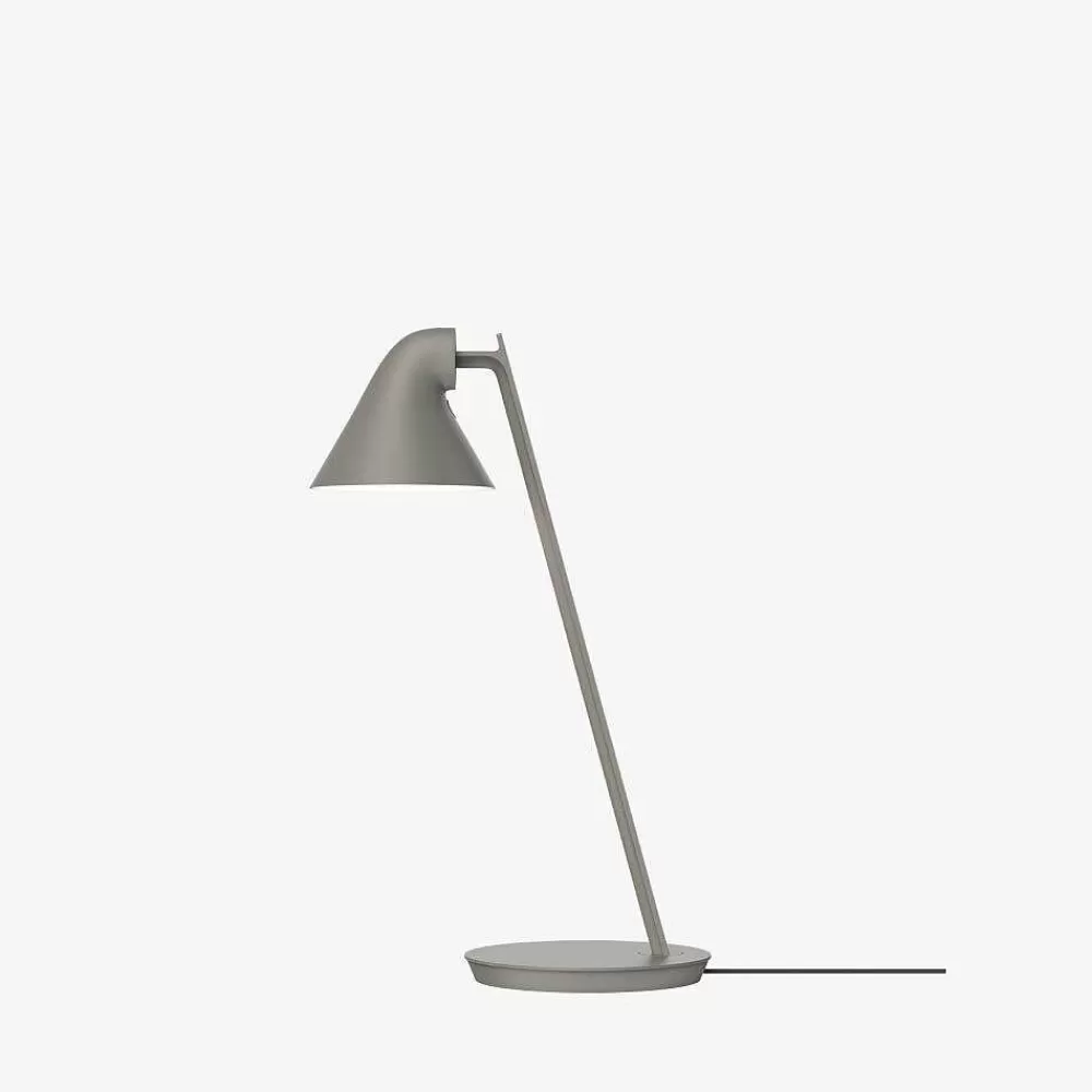 Luminaires Louis Poulsen Lampe De Table Louis Poulsen Njp Mini Led Taupe, 1 Lumiere