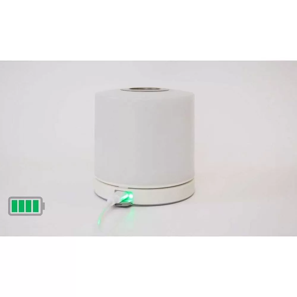 Luminaires Lutec Lampe De Table Lutec Noma Led Blanc, 1 Lumiere, Changeur De Couleurs