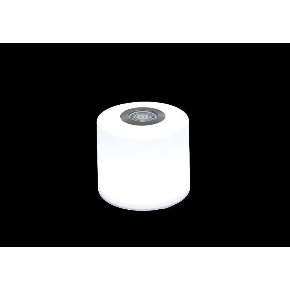 Luminaires Lutec Lampe De Table Lutec Noma Led Blanc, 1 Lumiere, Changeur De Couleurs