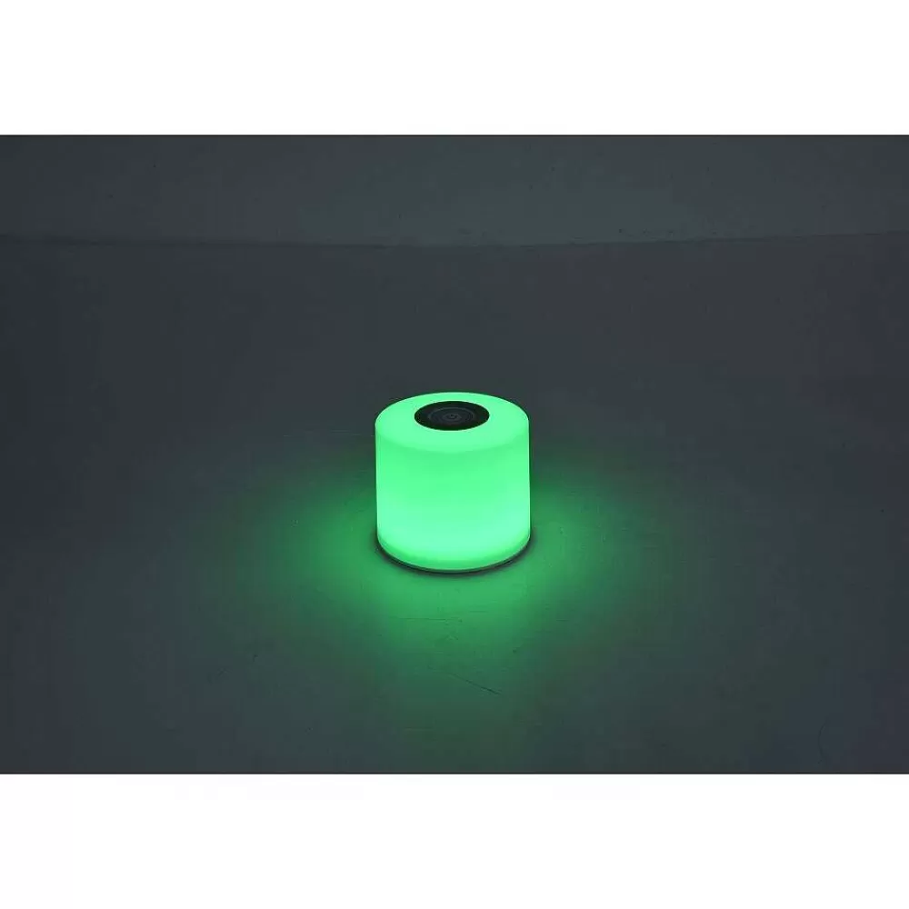 Luminaires Lutec Lampe De Table Lutec Noma Led Blanc, 1 Lumiere, Changeur De Couleurs