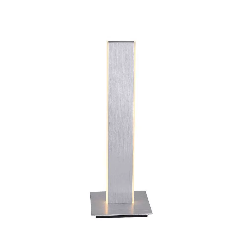 Paul Neuhaus Q-Serie Lampe De Table Paul-Neuhaus Q-Adriana Led Aluminium, 2 Lumieres, Telecommandes