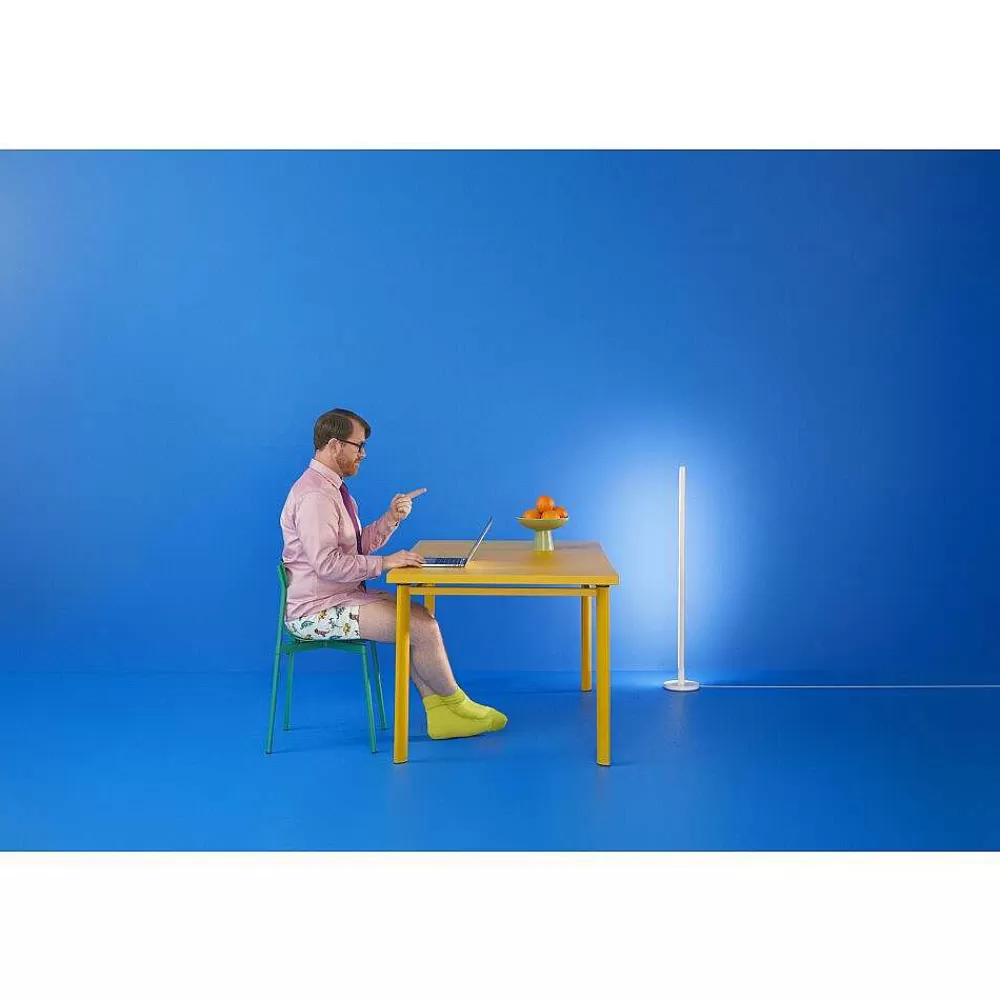 Luminaires Philips Lampe De Table Philips Wiz Led Blanc, 1 Lumiere, Changeur De Couleurs