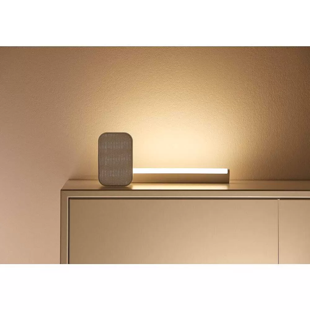 Luminaires Philips Lampe De Table Philips Wiz Lightbar Led Blanc, 1 Lumiere, Changeur De Couleurs