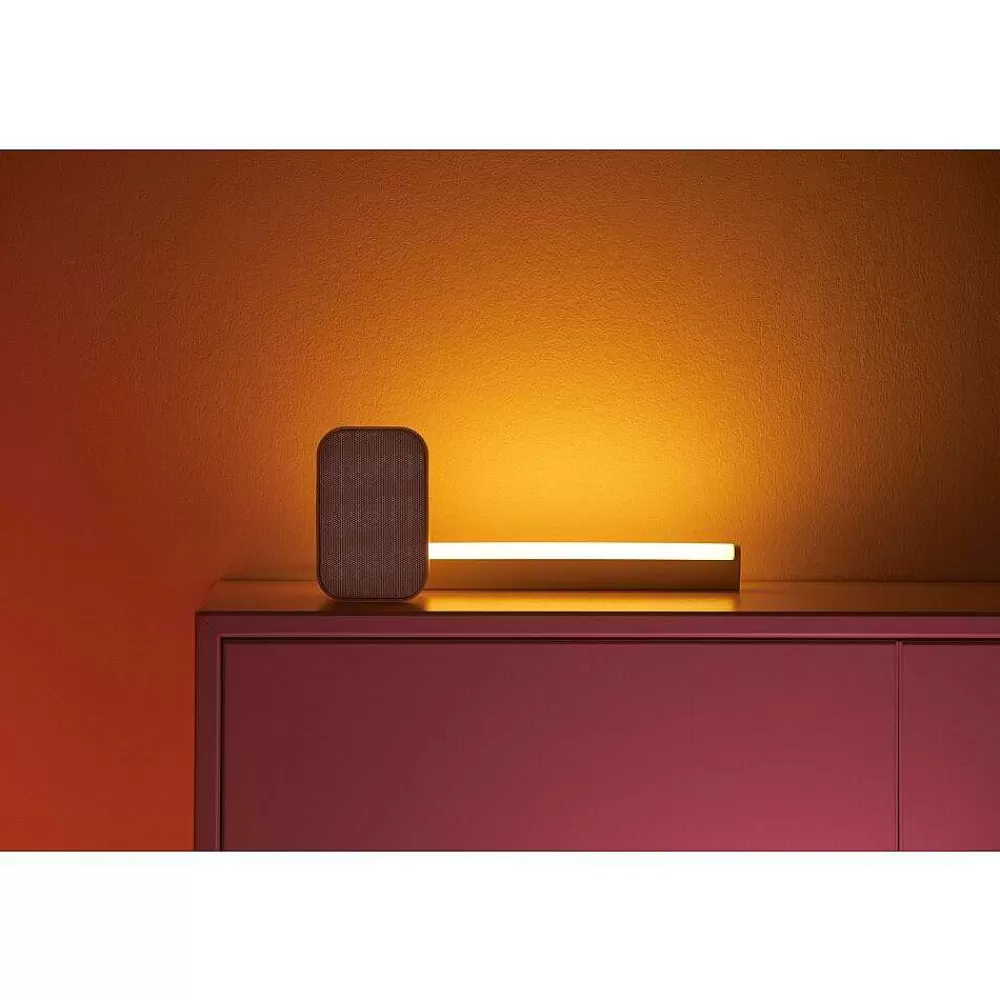 Luminaires Philips Lampe De Table Philips Wiz Lightbar Led Blanc, 1 Lumiere, Changeur De Couleurs