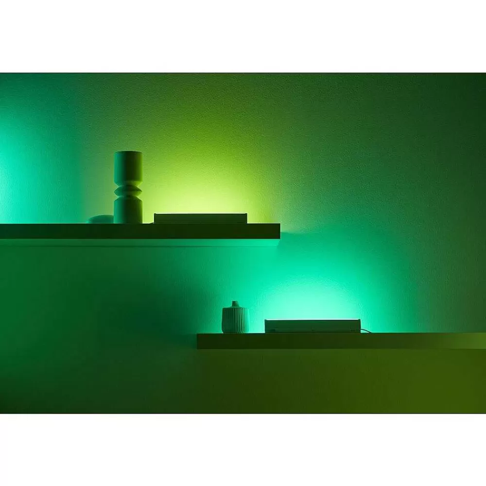 Luminaires Philips Lampe De Table Philips Wiz Lightbar Led Blanc, 1 Lumiere, Changeur De Couleurs