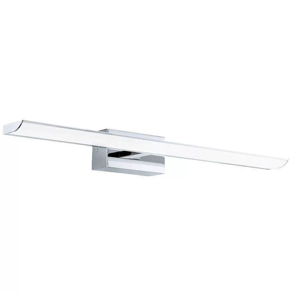 Luminaires Eglo Lampe Miroir Eglo Tabiano-Z Led Chrome, 1 Lumiere, Changeur De Couleurs