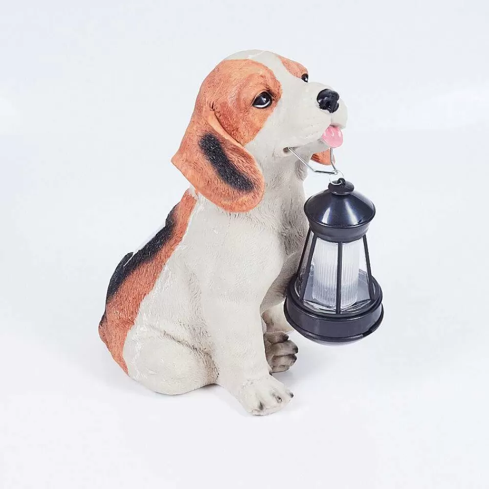 hofstein Lampe Solaire Sofie Led Orange, Noir, Blanc, 1 Lumiere
