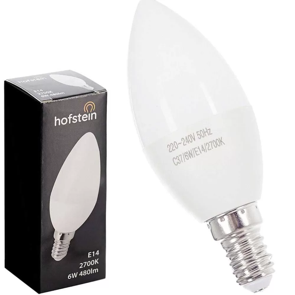 hofstein Led E14 6W 2700 Kelvin 480 Lumen