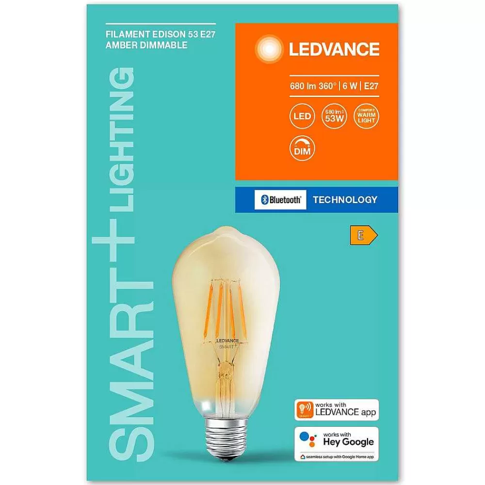 Luminaires Ledvance Led E27 5,5 Watt 2500 Kelvin 600 Lumen Ledvance Smart+