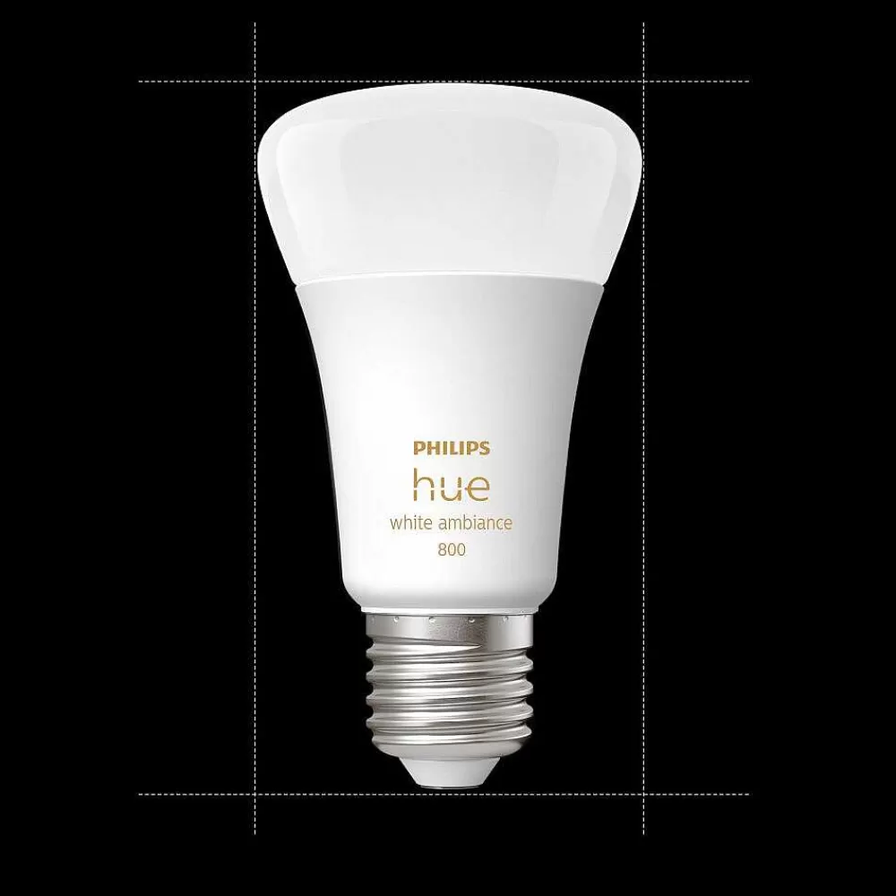 Luminaires Philips Led E27 8 Watt 2200 - 6500 Kelvin 806 Lumen Philips Hue White Ambiance
