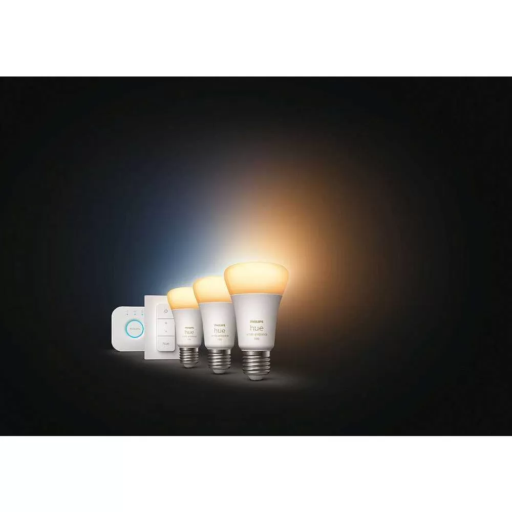 Luminaires Philips Led E27 8 Watt 2200 - 6500 Kelvin 806 Lumen Philips Hue White Ambiance