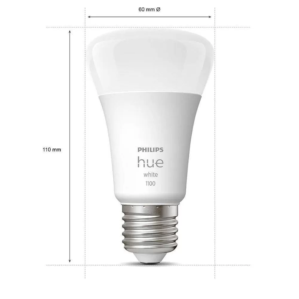 Luminaires Philips Led E27 9,5 Watt 2700 Kelvin 1055 Lumen Philips Hue White