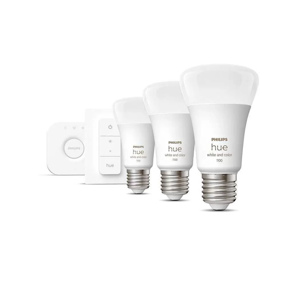 Luminaires Philips Led E27 9 Watt 2200 - 6500 Kelvin 806 Lumen Philips Hue White & Color Ambiance