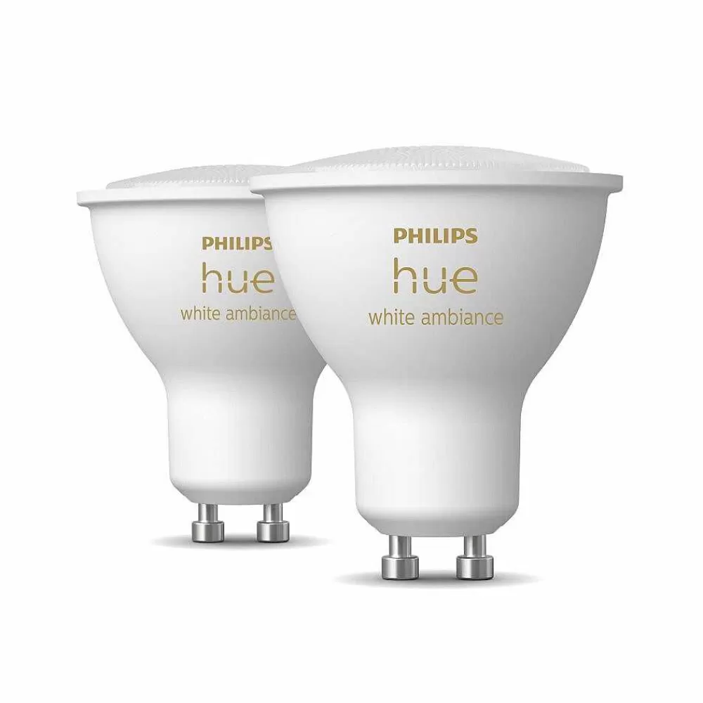 Luminaires Philips Led Gu10 4,3 Watt 2000 - 6500 Kelvin 250 Lumen Philips Hue White Ambiance