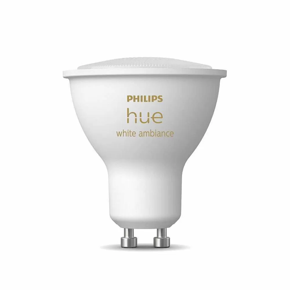 Luminaires Philips Led Gu10 4,3 Watt 2000 - 6500 Kelvin 250 Lumen Philips Hue White Ambiance